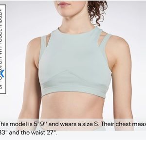 Reebok layered bra